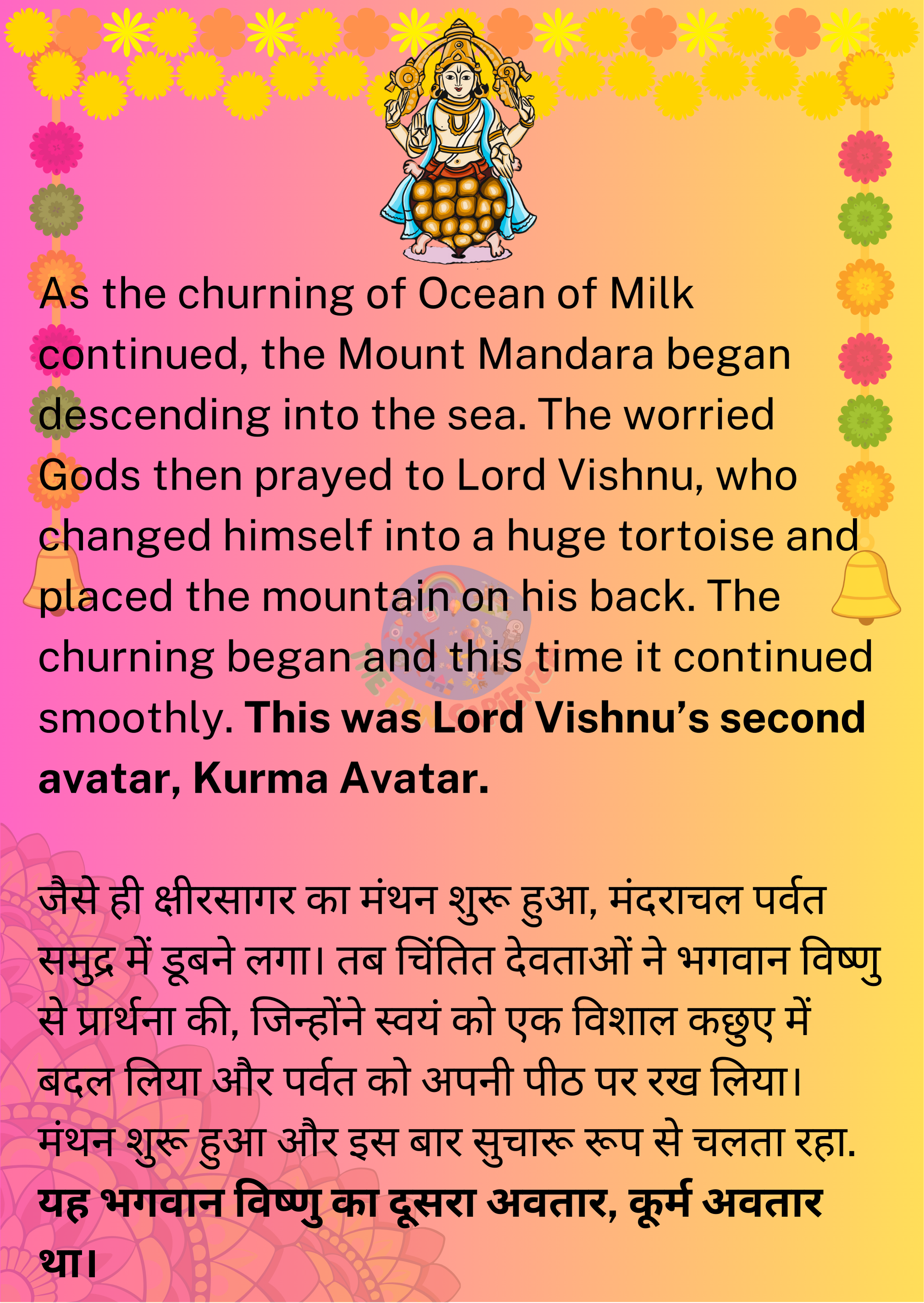 Das Avatar Flashcard 2 - Back with Answer